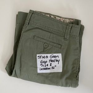 Gap Hadley olive pants size 8